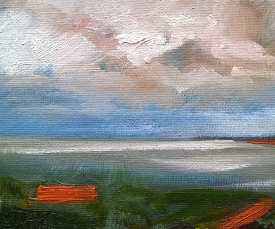 Photo of the oil painting Soulful Place I by Sinéad Smyth