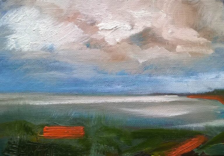 Photo of the oil painting Soulful Place I by Sinéad Smyth