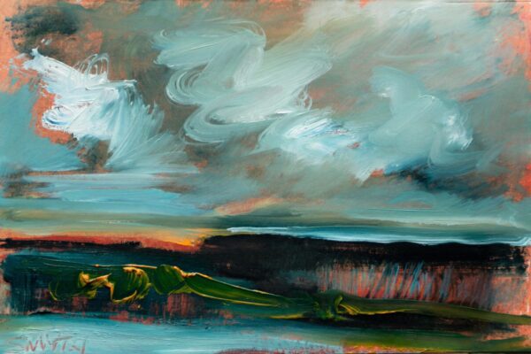 Skylines III - An original oil painting by Sinéad Smyth