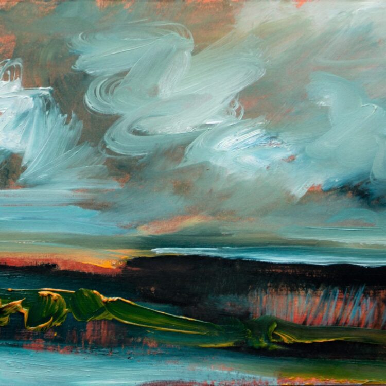 Skylines III - An original oil painting by Sinéad Smyth