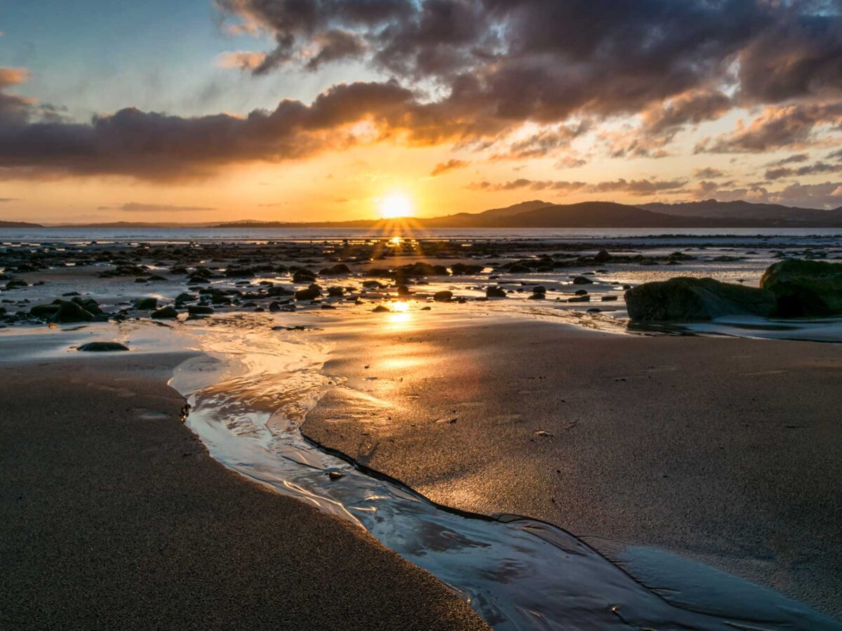 Sunset on an Inishowen beach